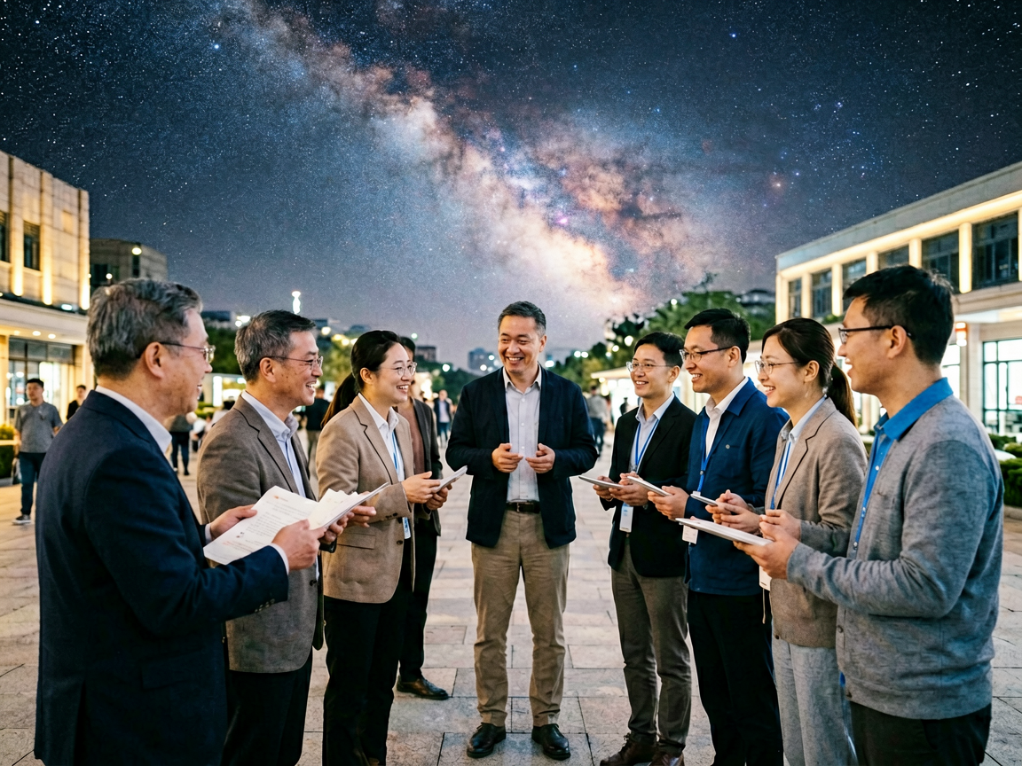 星空中国合作交流场景，企业服务与客户互动相关内容